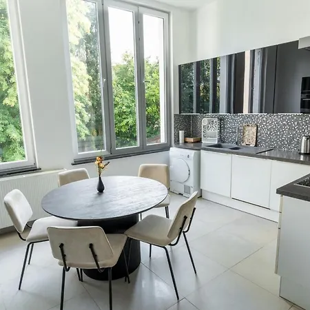 Cozy And Luxurious Apartment In Brussels, Laeken Exterior photo